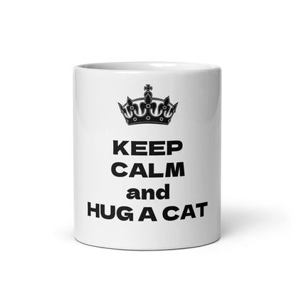 KEEP CALM and HUG A CAT