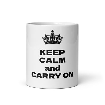 KEEP CALM and CARRY ON